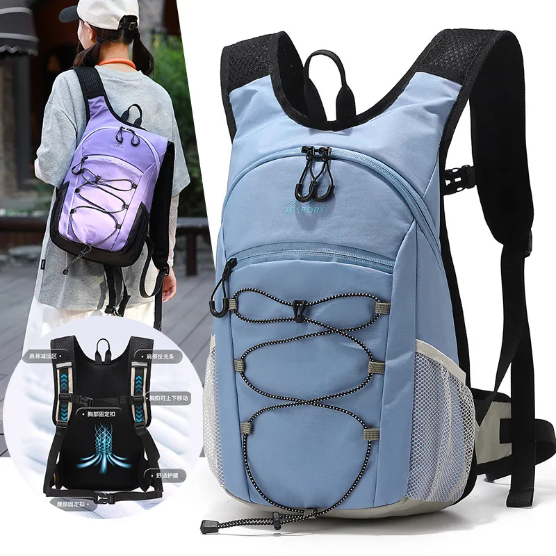 Lightweight Outdoor Hiking Backpack Multifunctional Travel Daypack Men Women Casual Sports Mountaineering Cycling Backpack