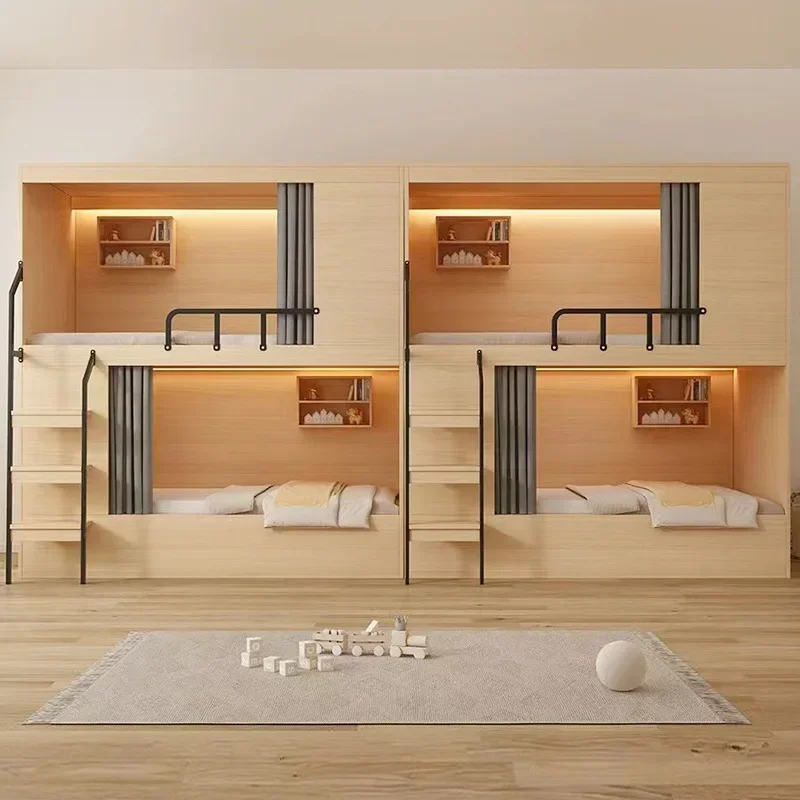 

JC Space Capsule Upper And Lower Beds Dormitory High And Low Beds Youth Hostel B & B Upper And Lower Bunk E-sports Hotel Apartme