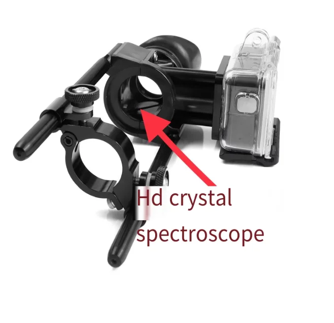 Starpheye S2 Motion Camera Scope-Side Shot Camera Mount Aluminum Alloy Bracket Lightweight Flexible for Go-Pro