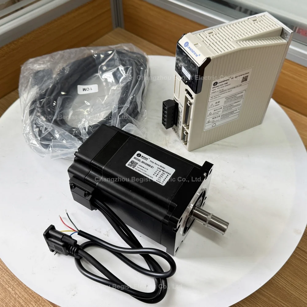 H2-758 Hybrid servo stepper motor driver Nema34 86 stepper motor 86HSM85-E1 torque 8.5N with 10m numerical