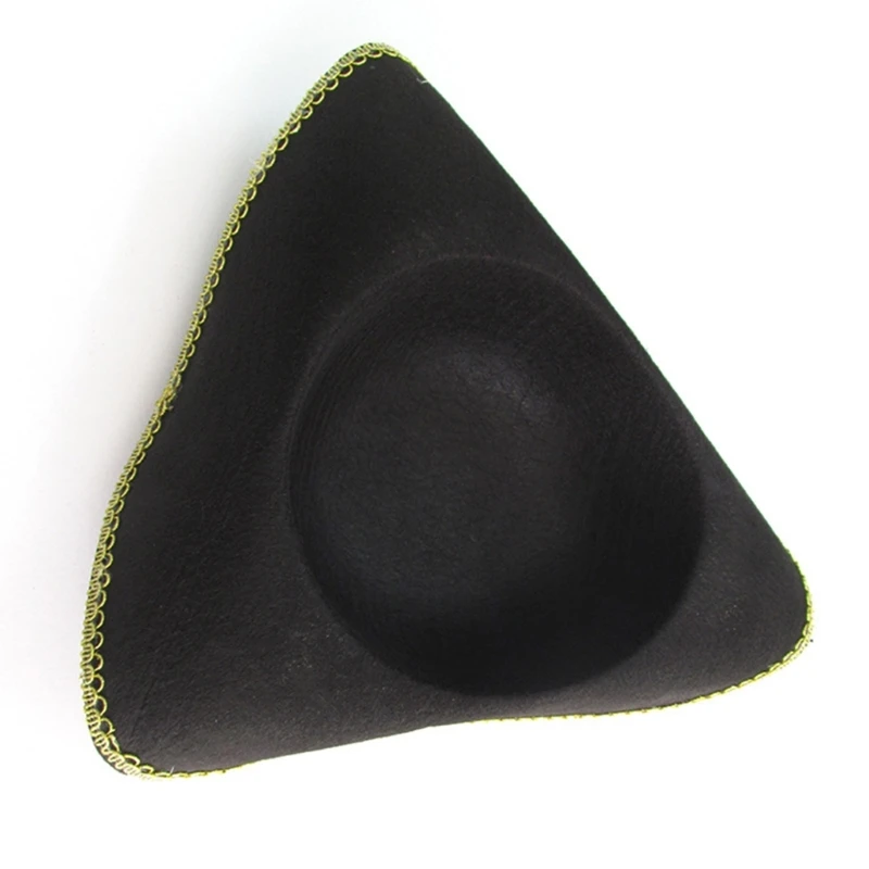 Halloween Tricorn Hat for Kids Adults Halloween Party Cosplay Costume Props Tricorn Hat for Halloween Party Dropshipping