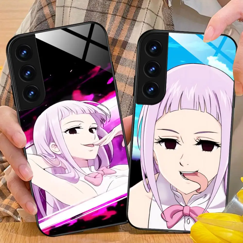 Seven Deadly Sins Melascula Phone Case for Samsung Galaxy S26 S25 S24 S23 S22 S21 S20 Note20 Plus FE Ultra Glass Protective