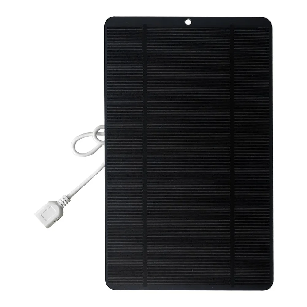 5V 6W Solar Panel for Mobile Phones USB Charging Generator for Camping Hiking and Remote Location Energy Needs