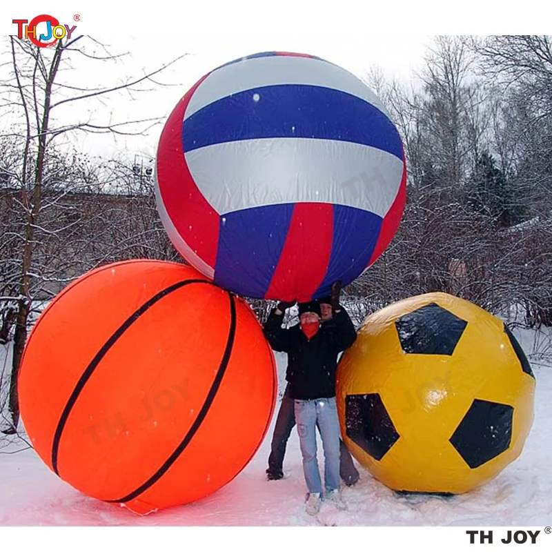 Balón inflable gigante para fútbol, baloncesto, béisbol, pelota de Golf, voleibol, pelota de playa inflable, juguetes deportivos divertidos al aire libre