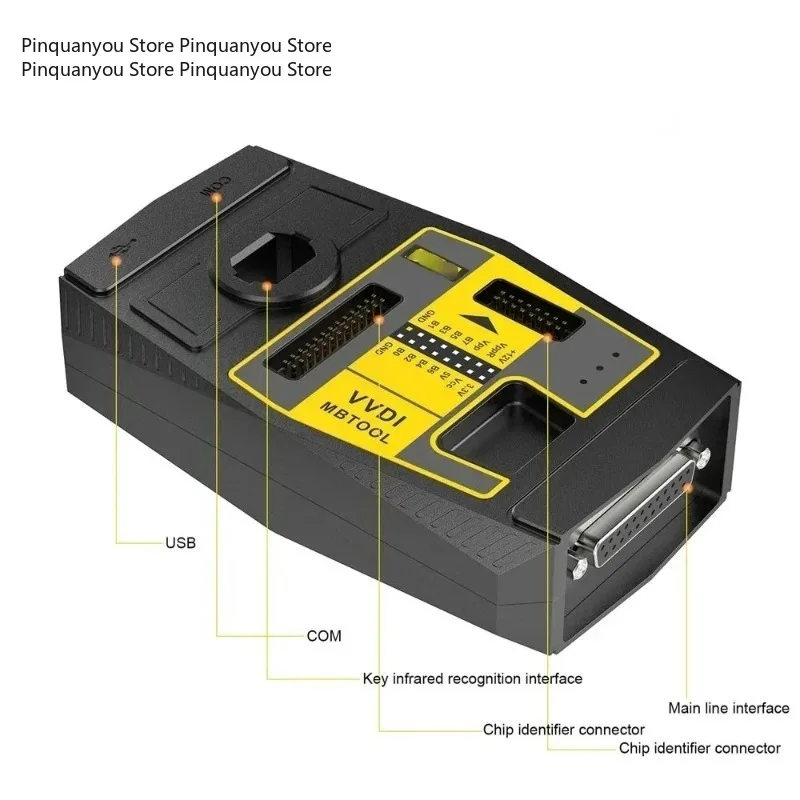 New  Tool For  Key Programmer For B VVDI MB Tool NO Token Pk  MINI TOOL