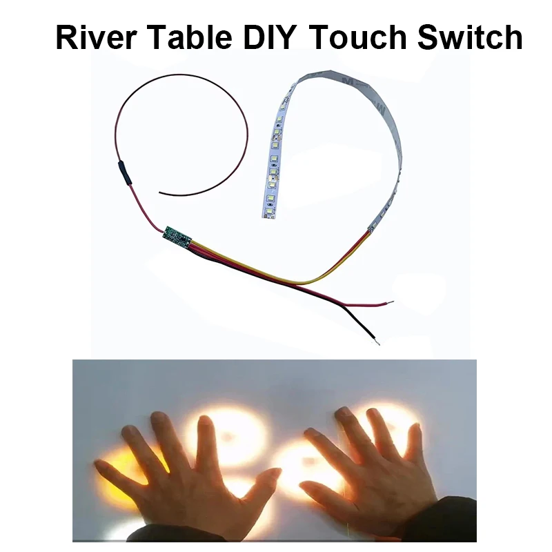 

Невидимый сенсорный переключатель MagicFlow для River Table DIY — проникновение 0,5–3 см, 3,7–24 В постоянного тока, 2,5 А, макс. (неметаллическое дерево/стекло/архил)