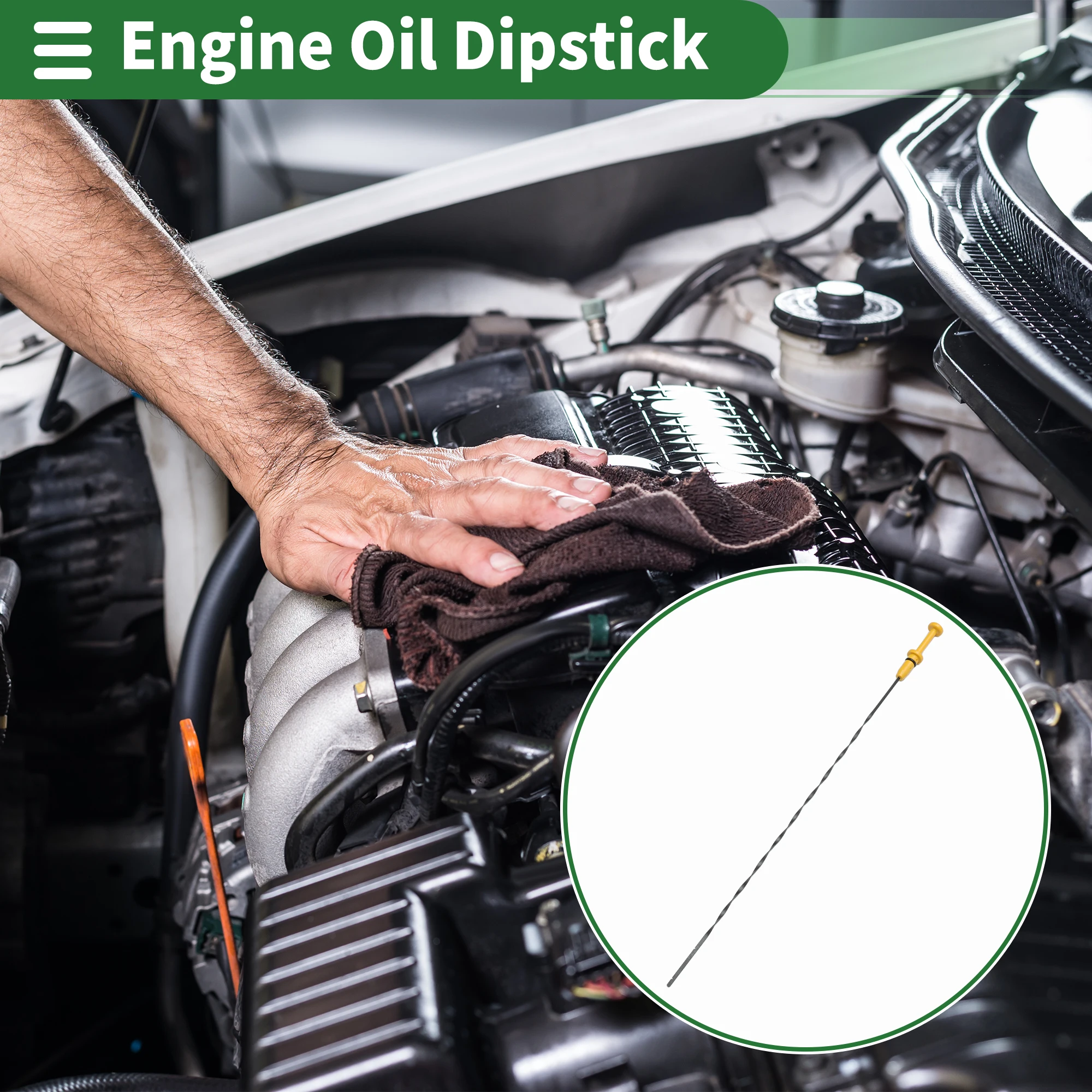 

UXCELL DipStick No 117444 для партнера 106 206 306 307 1,1 л 1,4 л 1,6 л 90-00