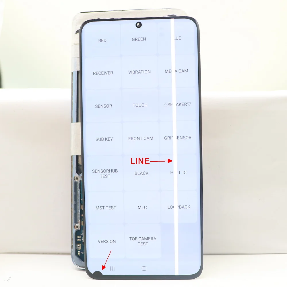 With defects Amoled Lcd For Samsung Galaxy S20 G980 G980F G980F/DS LCD Display Touch Screen Digitizer Assembly Replacement