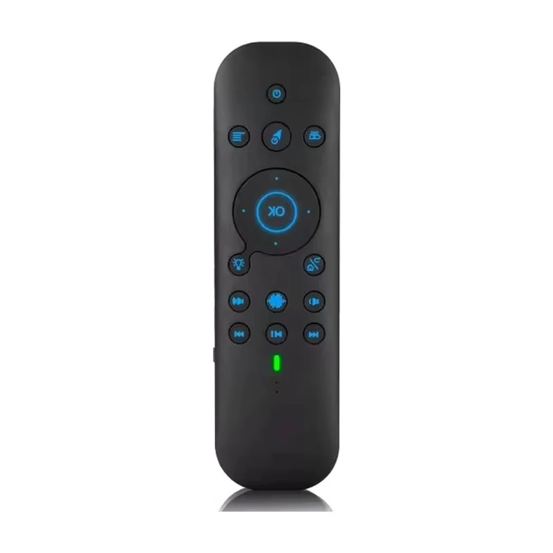 T24C Wireless BT Voice Remote Control G60S Pro 2.4G Dual Mode Air Mouse IR Learning With Backlit Light For Android For TV Box