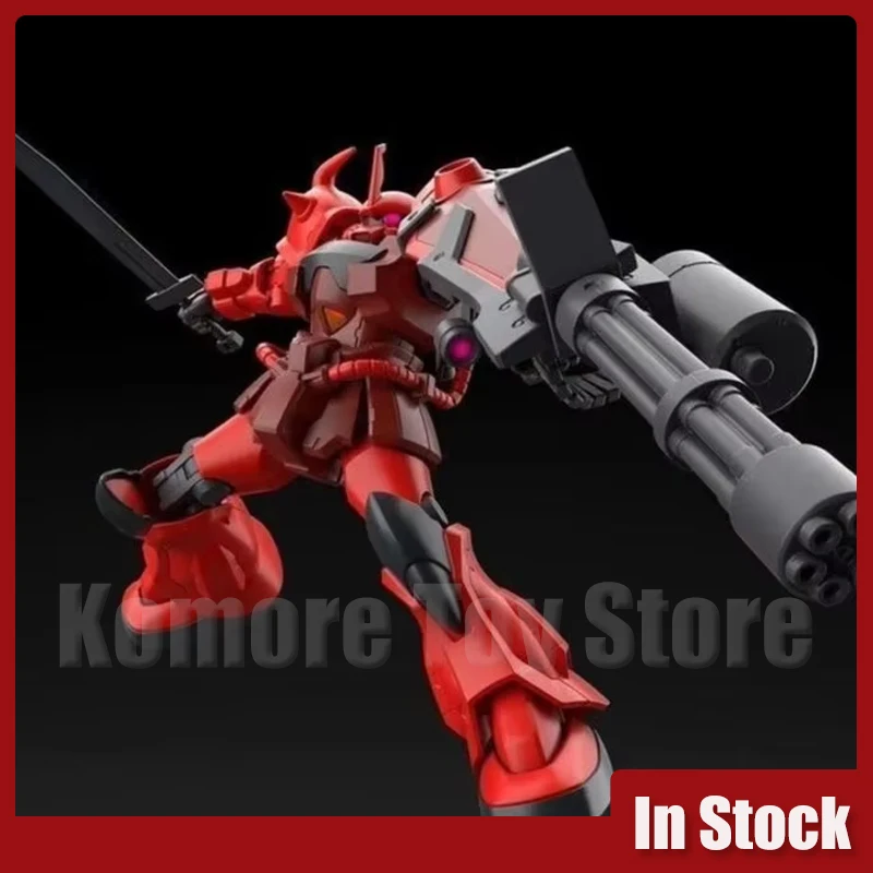 Star Hg 1/144 Assembly Model Gouf Crimson Custom Robot Kit Action Figurine Plastic Model Doll Kids Toys Decora Christmas Gifts