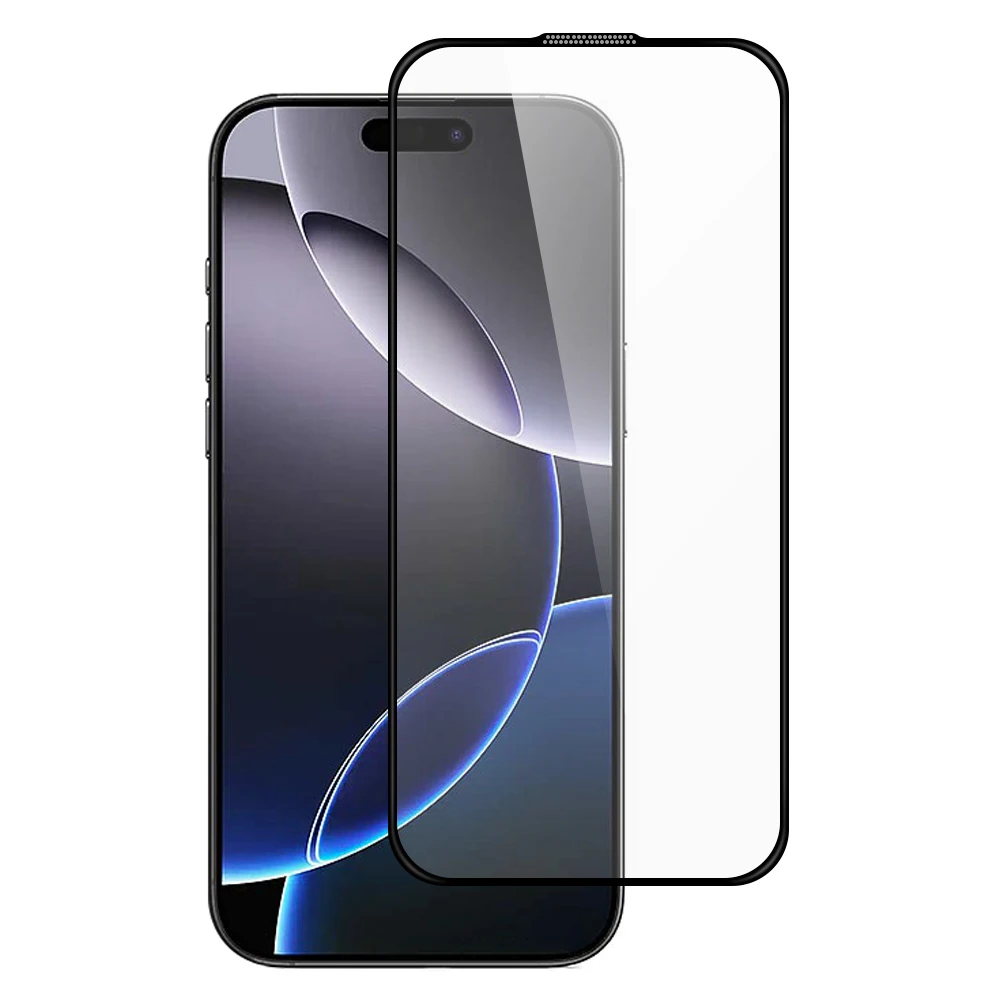 TOTU AB-058 para iPhone 16 Pro Max Protector de pantalla Impresión de seda Vidrio templado Película transparente antipolvo