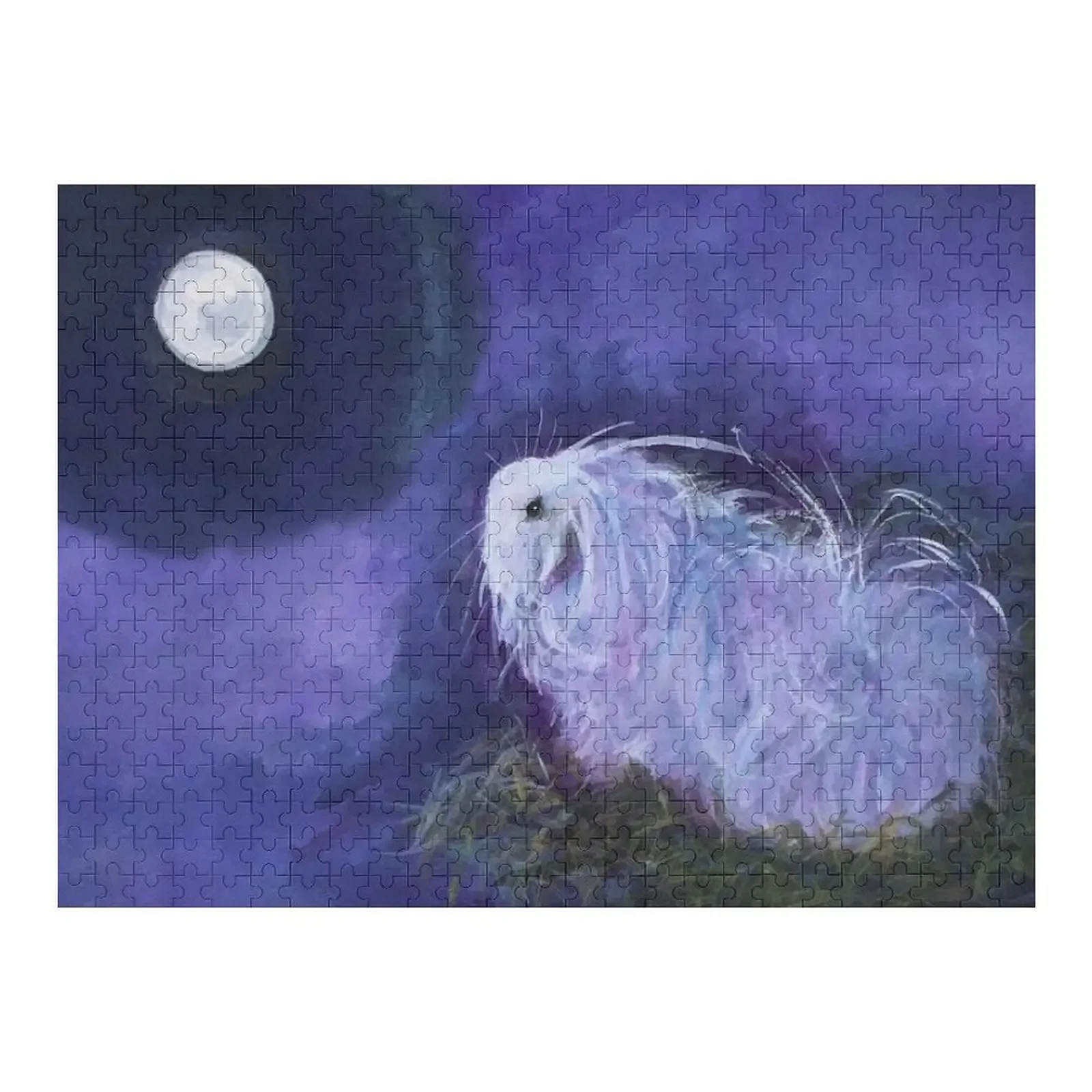 Wishing on the Moon Jigsaw Puzzle Iq Wood Name Personalize Puzzle