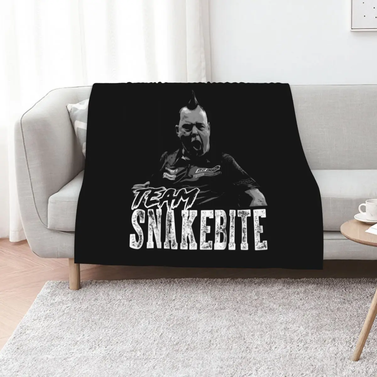 Peter Wright PDC 2022 Throw Blanket Warm Decoratives Hairys sofa bed Decorative Sofas For Baby Blankets