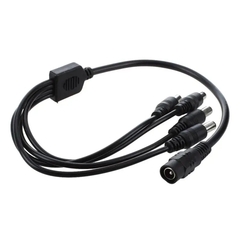 ABRI-10X 1 To 4 DC Power 4-Port Splitter Adapter Adaptor Cable CCTV Camera