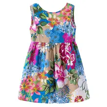 Girls Summer Flower Dress 1-7 Years #5