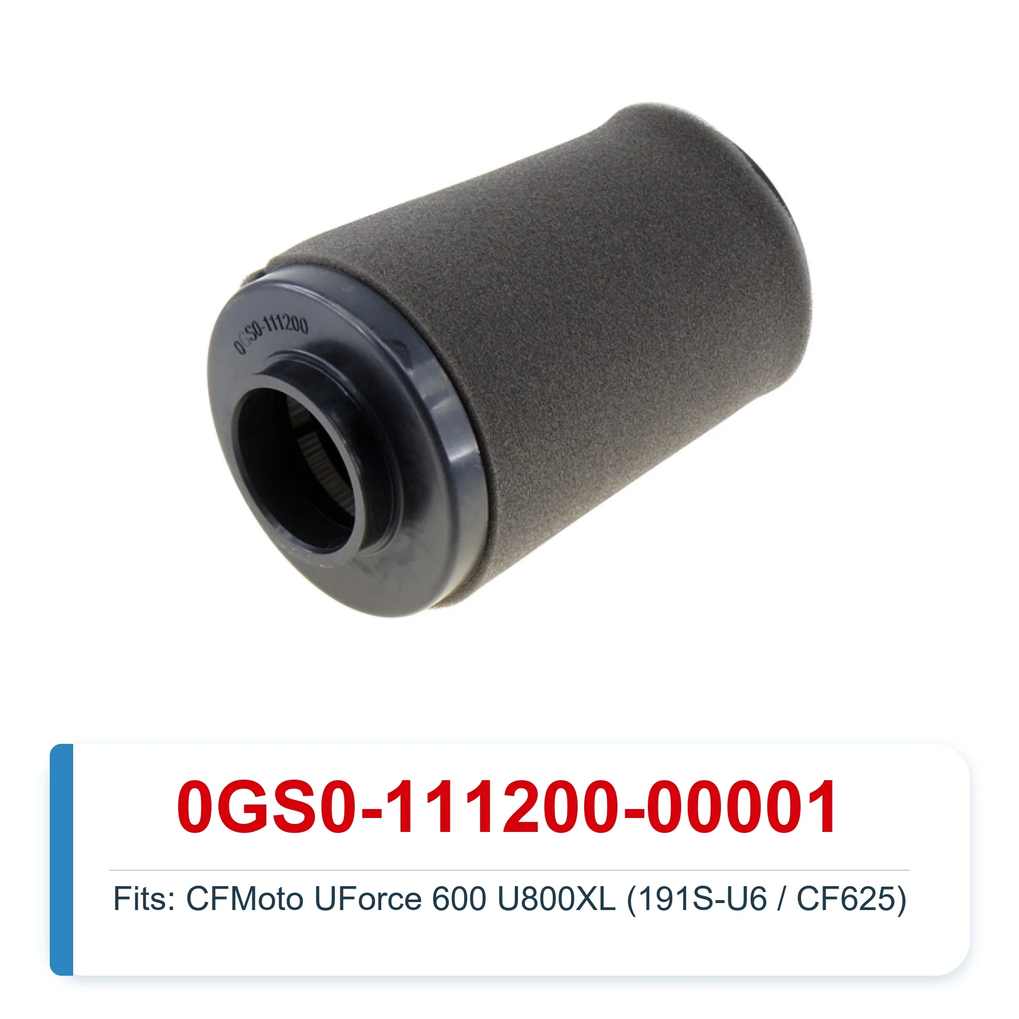 Air Filter Element 0GS0-111200-00001 for CFMoto UForce 600 U800XL CF625 ATV UTV