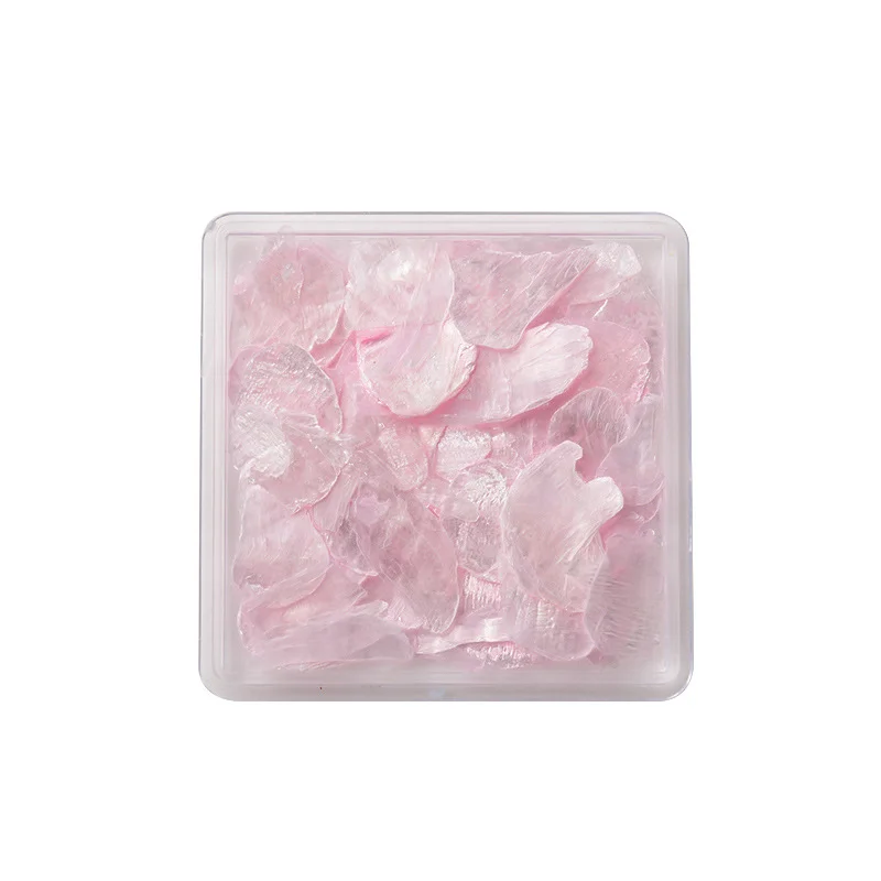 Shell Mica Pieces Nail Decoration Natural Colorful Irregular Aurora Ultra-thin Shell Sequin DIY Manicure Accessories