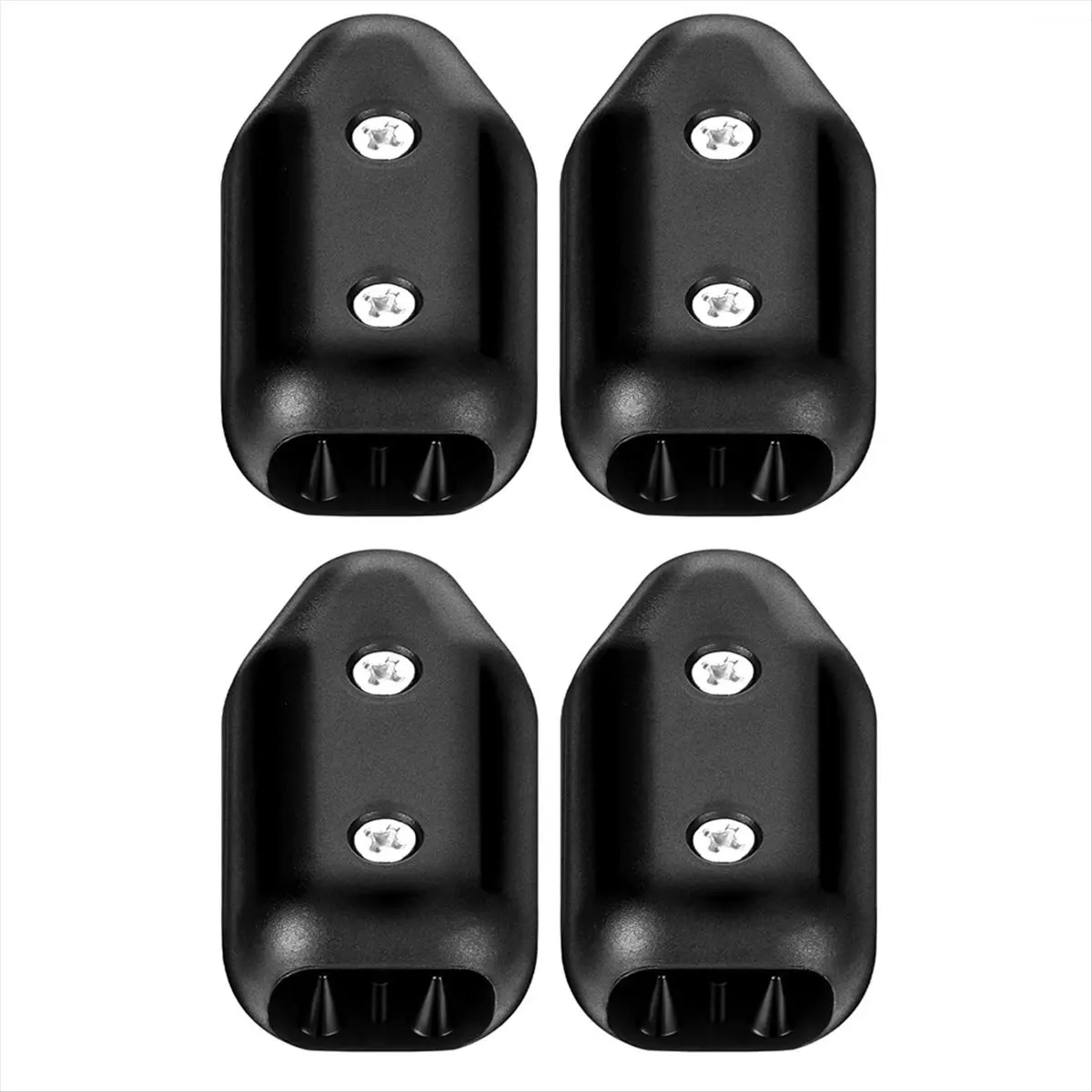 X16A Hot 4 Pcs Reusable Rope Clamps, 1/2 Inch Plastic Chain Connector, Suitable for 9-10 mm Nylon or Braided Ropes