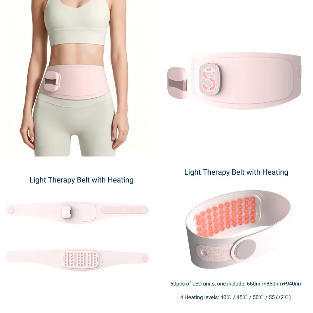 

【CHIMU HOME】 Electric Lumbar Massager Heating Pad for Period Cramps Portable 2026
