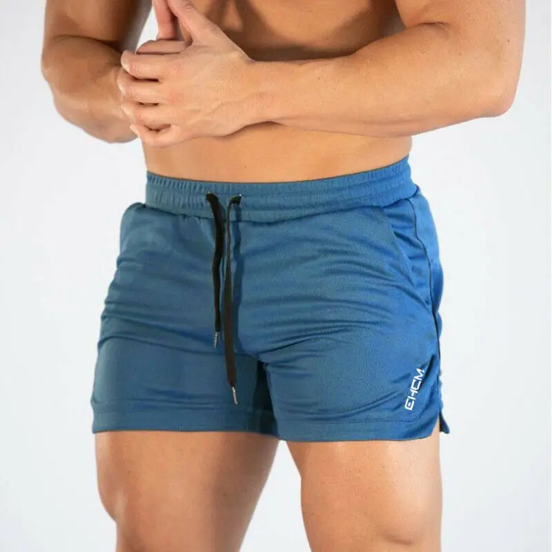 Pantalones cortos para correr para hombre, entrenamiento, culturismo, gimnasio, ropa informal, fitness