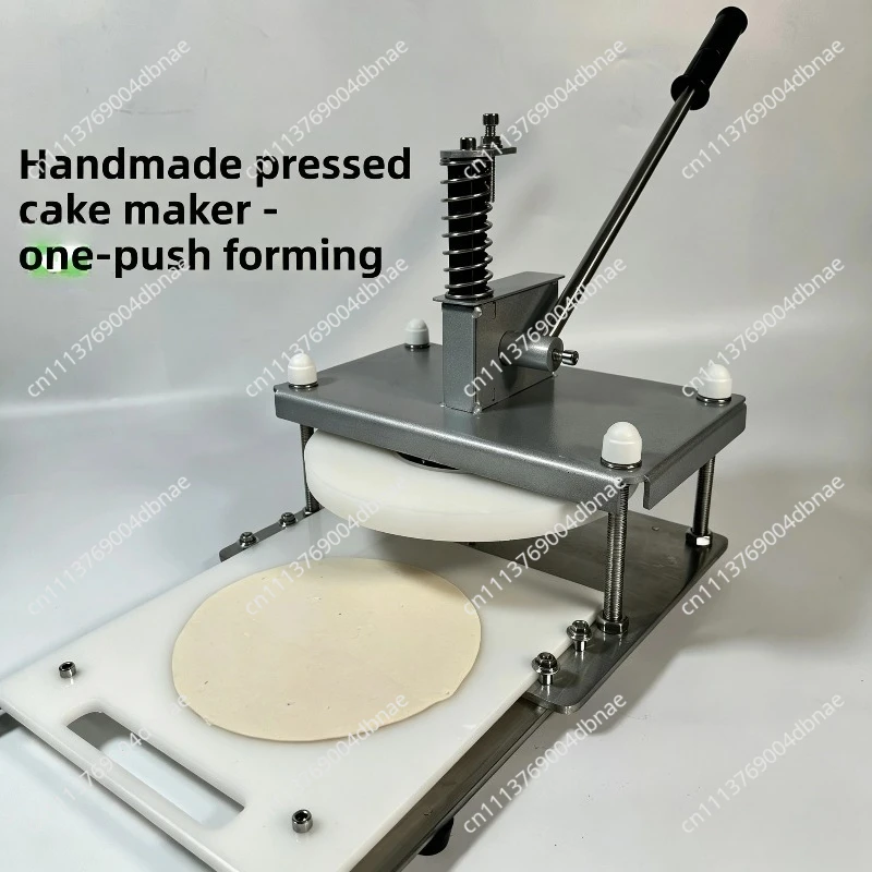 Manual cake pressing machine, pancake tortilla dough flattening tool