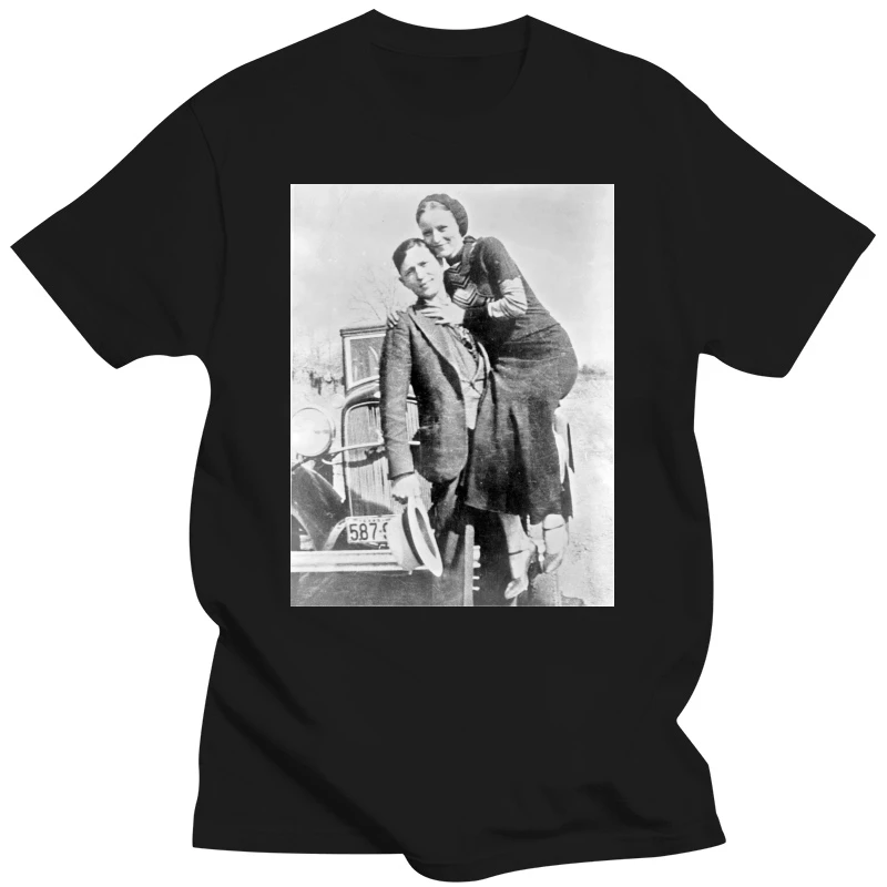 Men tshirt Bonnie and Clyde  T Shirt women T-Shirt tees top