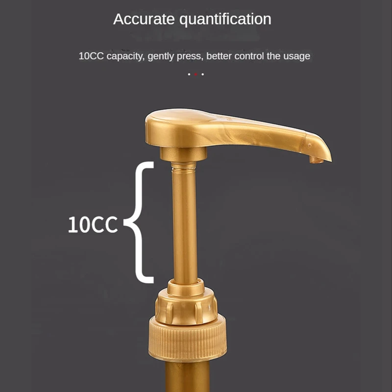 6PCS Coffee Syrup Pump Dispenser Syrup Pump For Coffee Syrup Bottle Coffee Syrup Pump Dispenser