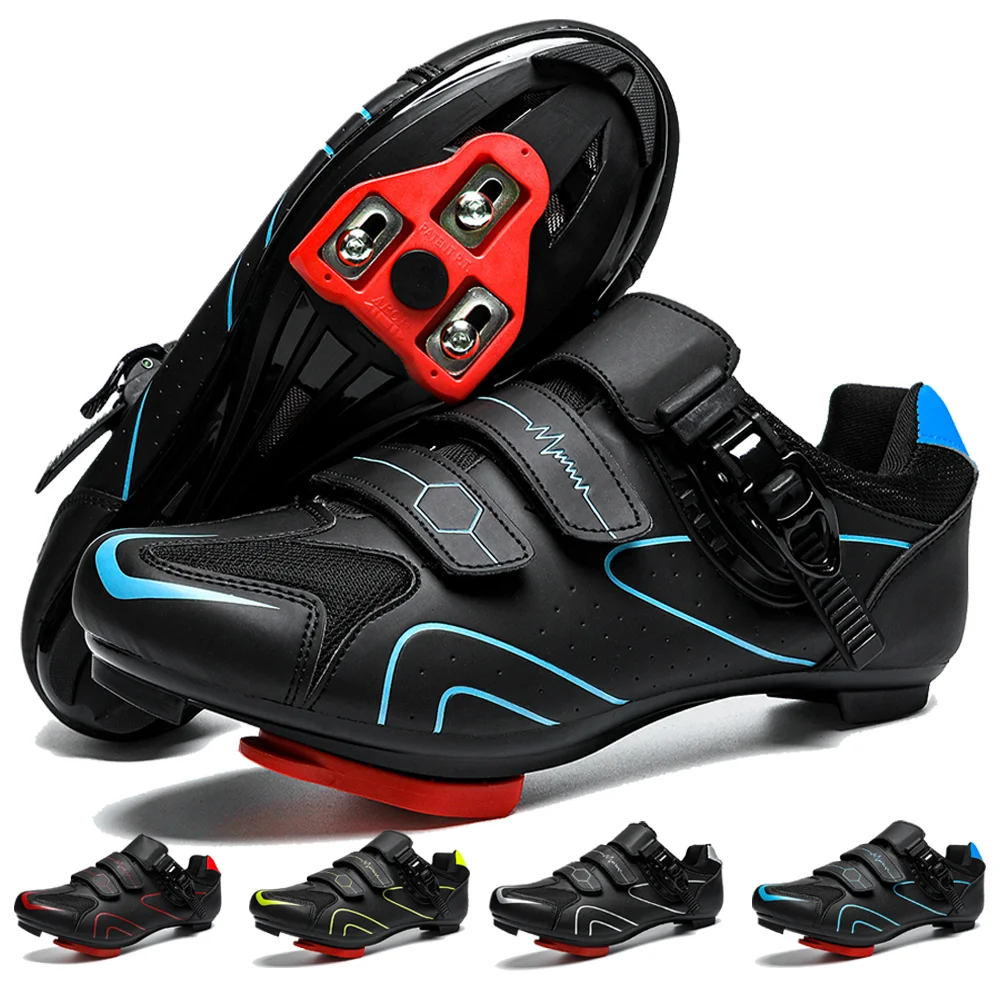 

Road Soled Cycling Shoes Women Sports Dirt Road Bike Shoes Flat Speed Cycling Sneakers Flats Mountain Bicycle Footwear