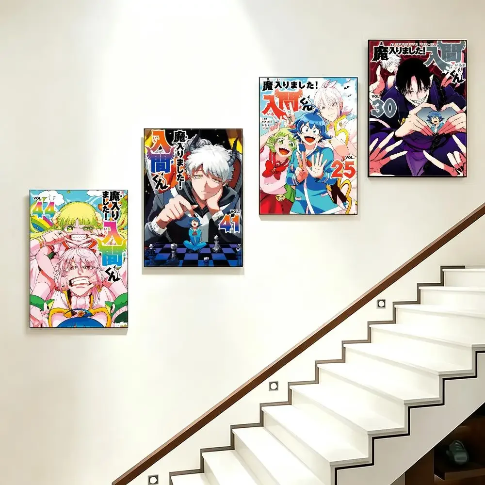 Welcome to Demon School Iruma kun Poster HD  Printing Soothing and Cream Style Home Decor for the Living Room cafes Gift Giving