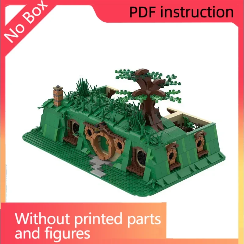 

Рождественские волшебные кольца, сцена из фильма, Moc, строительные блоки, сумка, модель дома, технология, кирпичи, сделай сам, сборка, вид на улицу, игрушки для детей