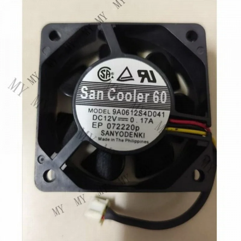 

TT 1 шт. новый для SanCooler 9A0612S4D041 DC12V 0,17A 3-проводной вентилятор охлаждения # Больница