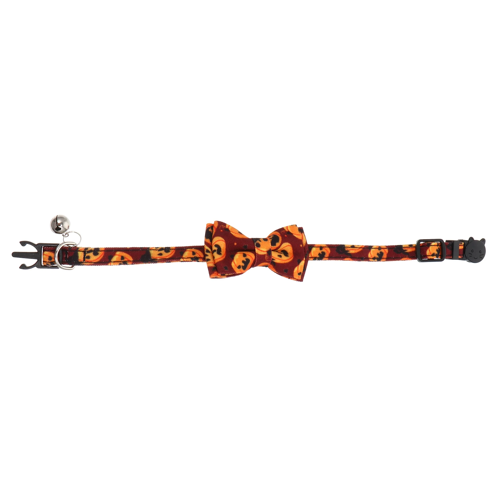 

Halloween Pet Collar Adjustable Dog Accessories Bow Tie Polyester Cat Dog Supplies Bright Color Comfortable Texture