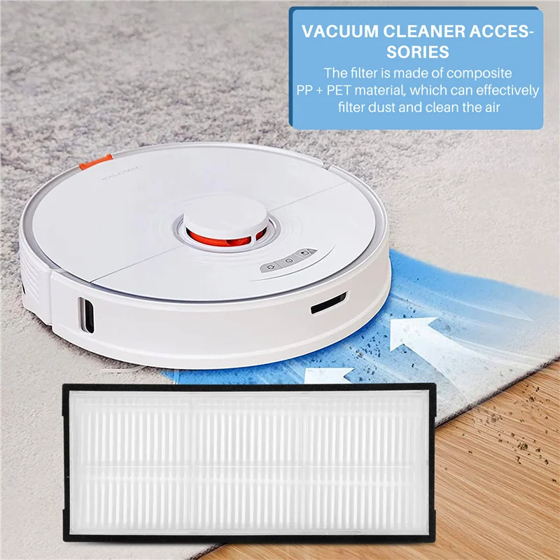 ABRG-Сменные фильтры Hepa для Xiaomi Roborock S7 T7S T7plus T7splus, запасные части для пылесоса