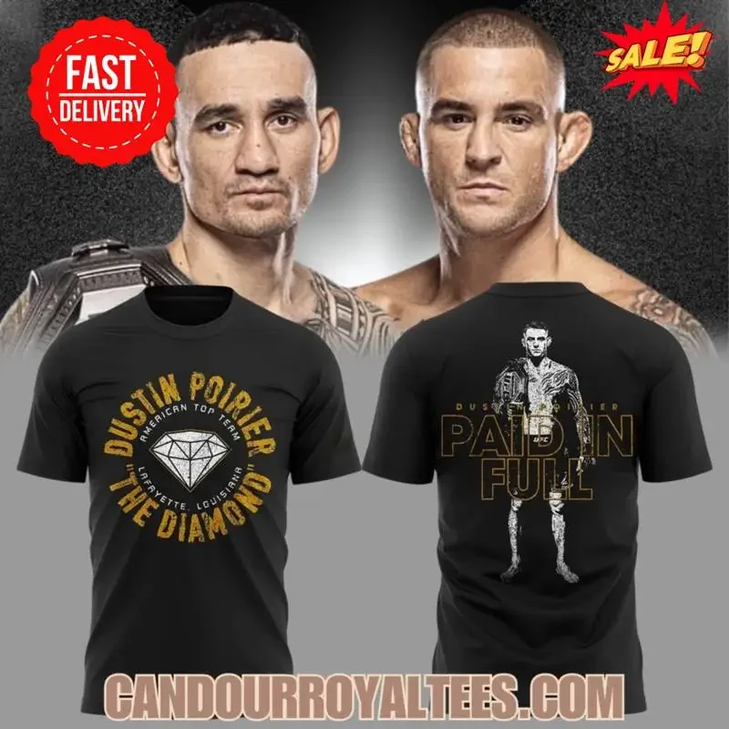 Dustin Poirier Paid In Full T Shirt