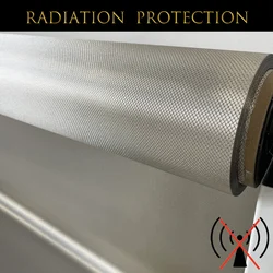 Rolled-up Faraday Fabric RFID Shielding Block WiFi/RF Anti-Radiation Conductive Copper Cloth EMF Protection Anti Thermal Imaging