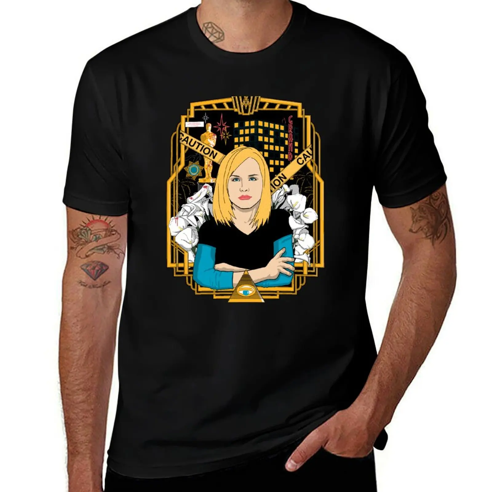 Portrait of a Marshmallow T-Shirt Classic Crew Neck Cotton T-Shirt