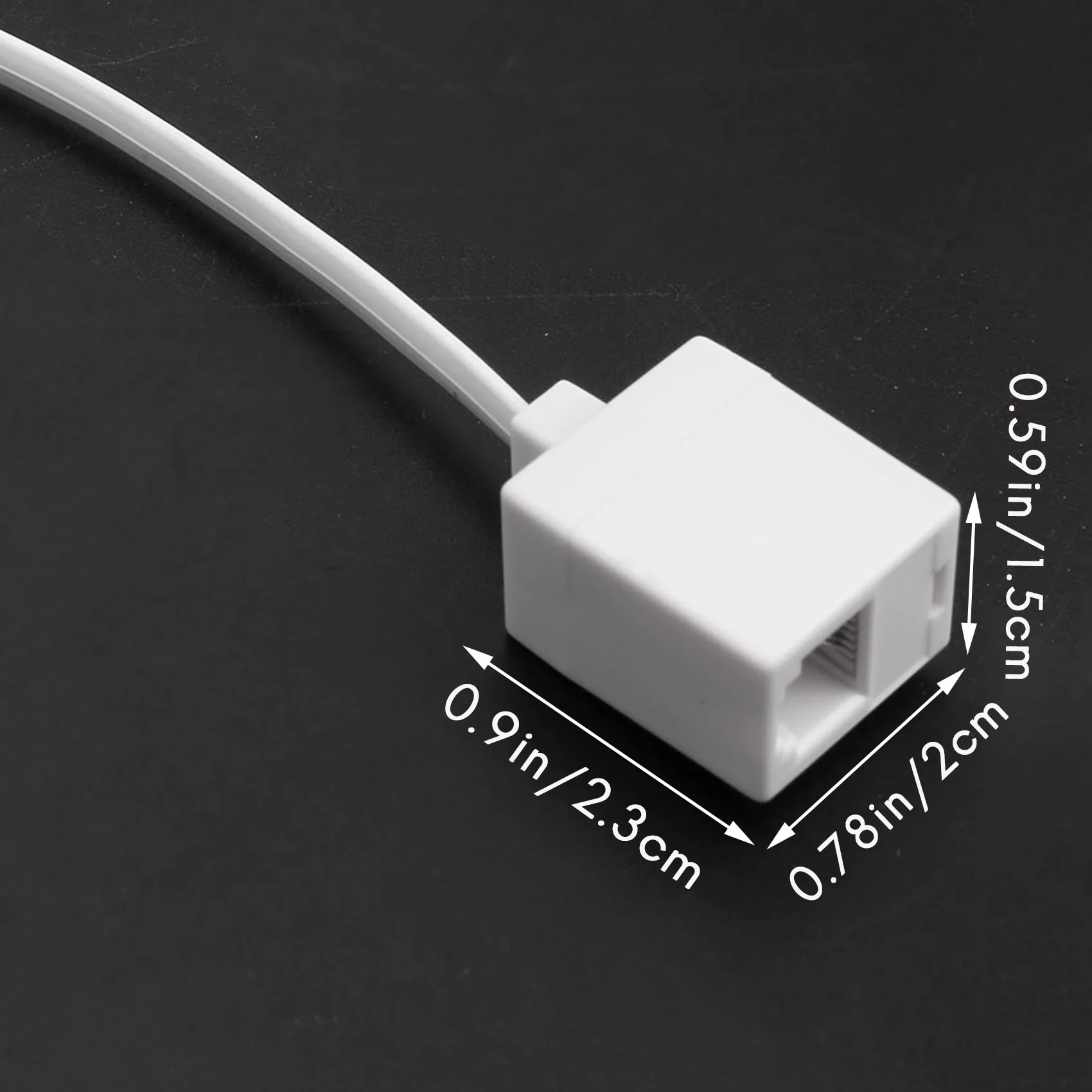 جديد 3C-2 المقبس 8P4C / RJ45 ذكر RJ11 6P4C إلى أنثى M / F محول الهاتف إيثرنت