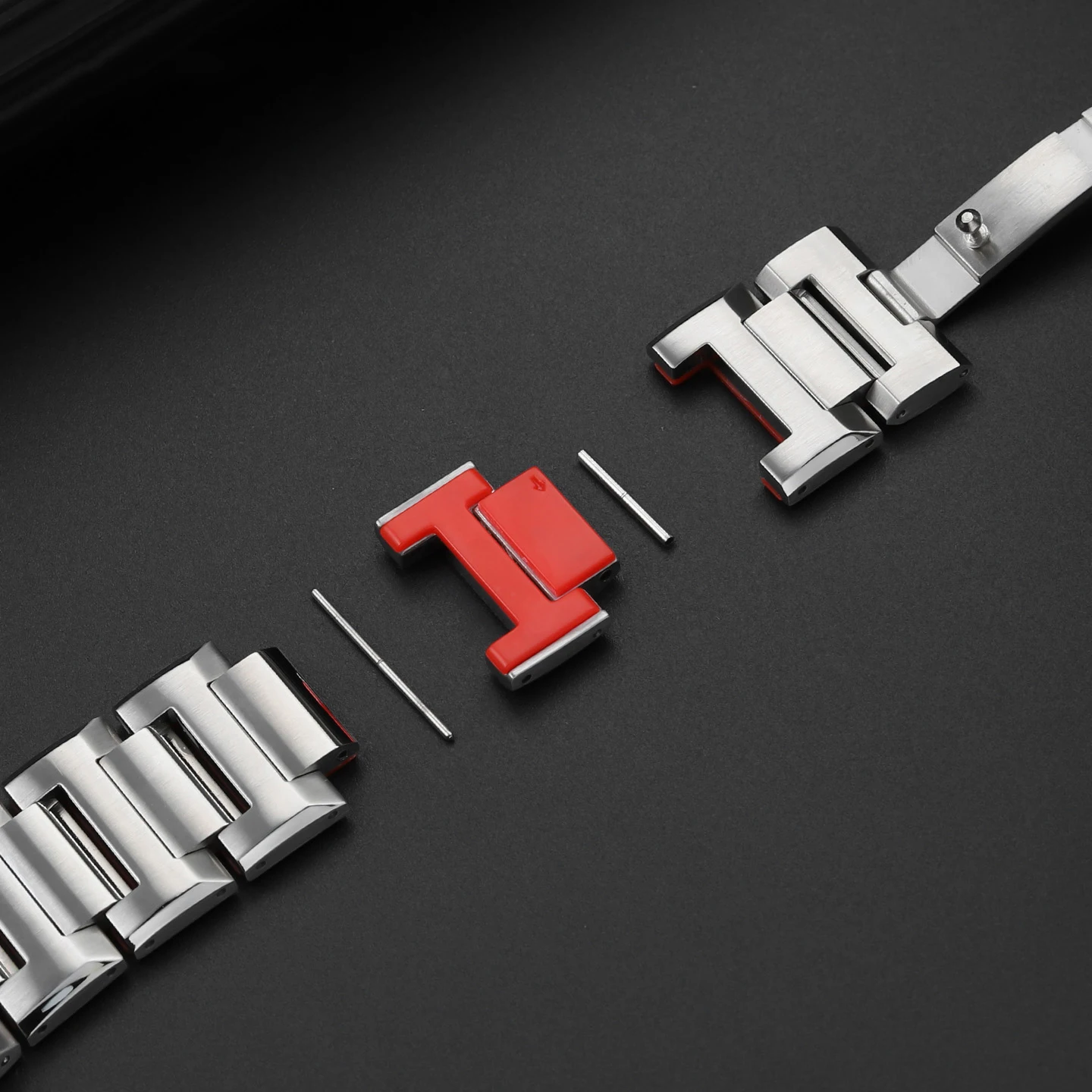 ل كاسيو الصلب القلب GST-B100/S120/W300/S310/S300 الصلبة حزام ساعة اليد غير المدمرة تعديل الشق حزام الساعات الرجال سوار