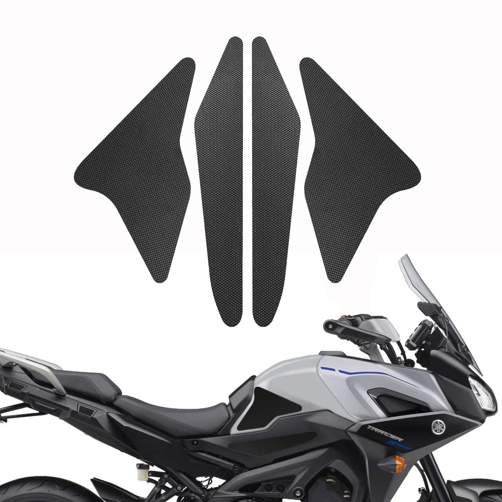 For Yamaha Tracer900 GT FJ09 2015 to 2020 Raised Dot Pattern Anti Slip Fuel Tank Grips