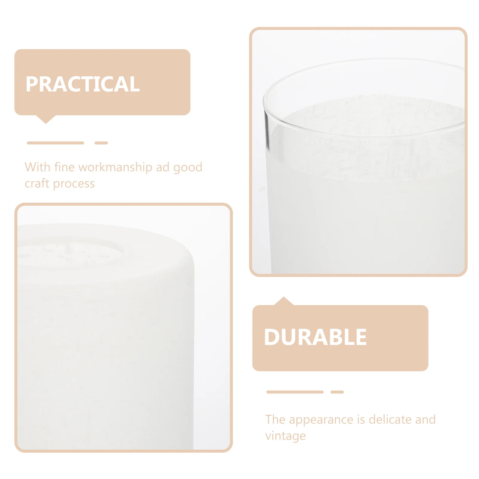 

Glass Lampshade Cylinder Vintage Decorative Lamp Cover Soft Light Home Replacement Shade for Table Bedside Pendant Ceiling Lamp