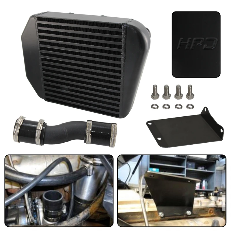 Top Mount New Intercooler Kit For Toyota Landcruiser 80/100 Series 1HD-T HDJ80 1hz/105 1HZ Engine 4.2L 6cyl Turbo Diesel