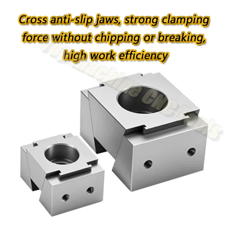 Machine Fixed Precision Vise Double Side OK Fixture Vise CNC Machining Multi-station Wedge Clamping Block Element Vise M6 M8 M10