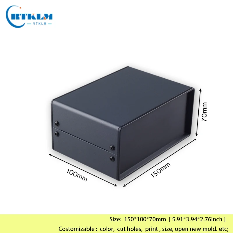 

Iron Junction Box DIY Instrument Case Iron Electrical Project Enclosure Housing PCB Metal Boxes 150*100*70mm