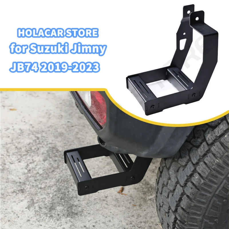 

Jimny Accessories Rear Bumper Foot Pedal Tail Door Step for Suzuki Jimny JB74 JB64 JC74 2019 2021 2024 2023 2025 3/5 Door