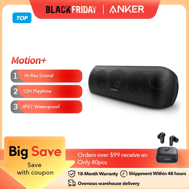 Soundcore motion fashion b portable bluetooth speaker by anker