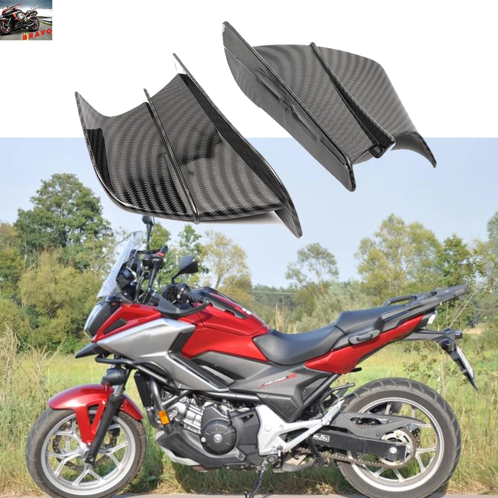 

Winglet Aerodynamic Wing Kit Deflector Spoiler For Honda Nc700 Nc750 Nc700S NC700X NC 700 750 S X Cb750 Rvt750 Vt750 Side 1 Pair