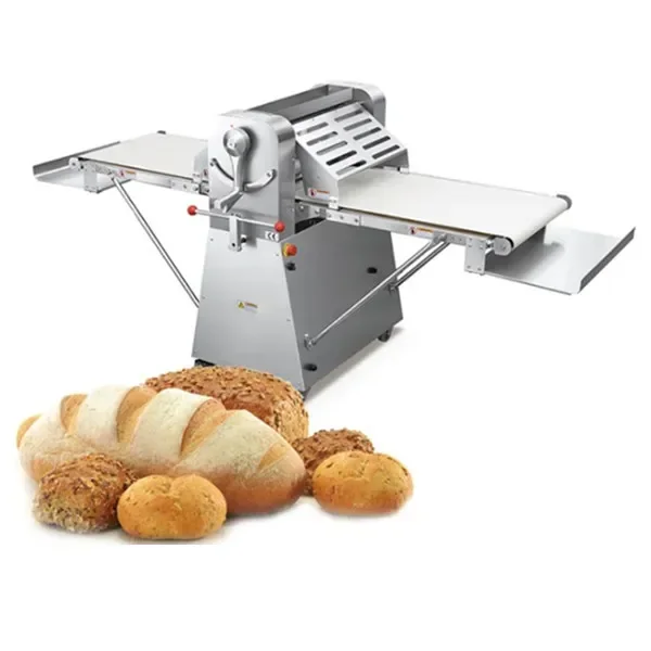 q 520 15 cm Press Portable Pizza Dough Sheeter Machine Countertop Reversible Table Top Bakery Nf