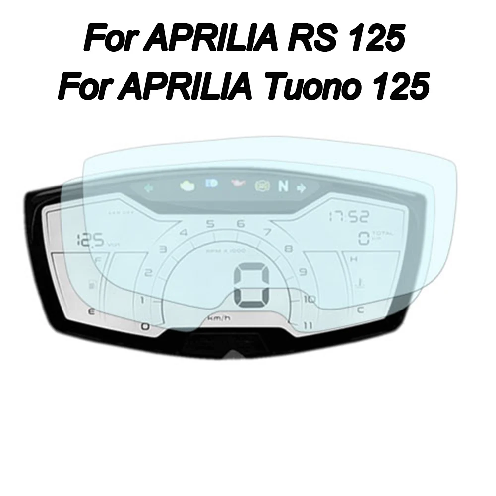 

For APRILIA RS/Tuono 125 2021-2023 Motorcycle Scratch Cluster Screen Dashboard Protection Instrument Film