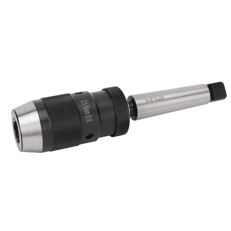 Keyless Drill Chuck Morse Taper Quick Release For Column Drilling Machine MT3-B16 0.5-16mm