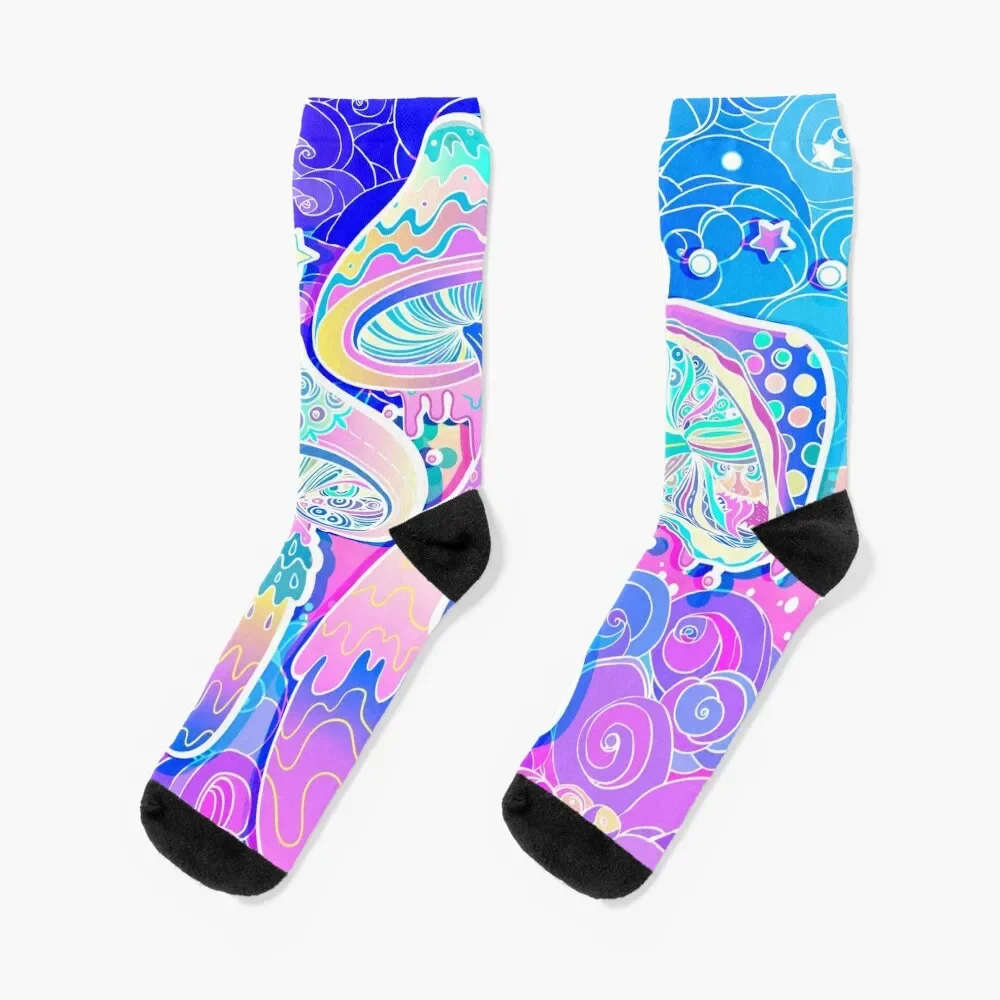 

Magic Mushrooms Socks sports stockings Antiskid soccer Socks For Man Women's